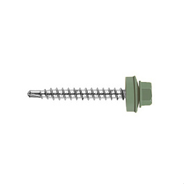Саморез 4,8*35 кровельный RAL 6011 резедово-зелёный