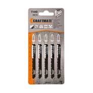 Пилки набор для лобзика по дереву УДЛИНЕННЫХ 3 шт. (T301CD, T311C, T318A) CRAFTMATE