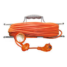 Удлинитель 20м 3*0,75 1роз.10А ПВС универсал рамка шторки,защ.крышка, литая вилка