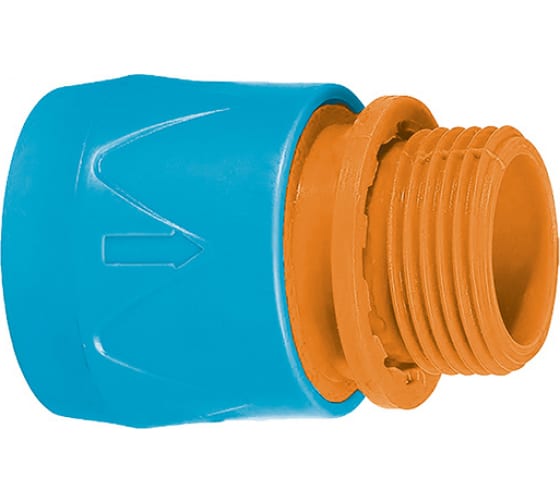 Соединитель для шлангов быстросъемный внешняя резьба 3/4"