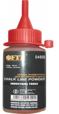 Краска разметочная для ударного шнура 50гр.красная FIT