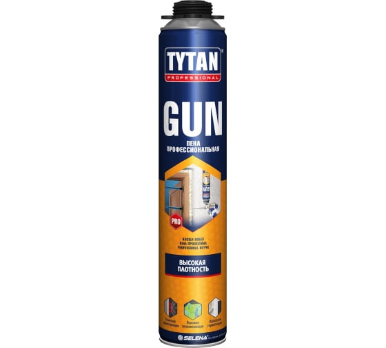 Пена монтажная профессиональная GUN 02 Tytan Professional 750 мл