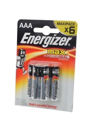 Батарейка Energizer МАХ POWER SEAL LR03/286 BL6
