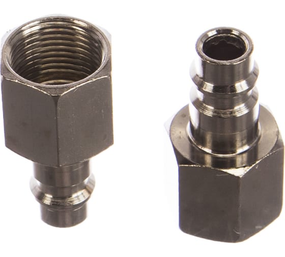 Ниппель универс.быстросъем папа,внутр резьба 3/8 2 шт 57060