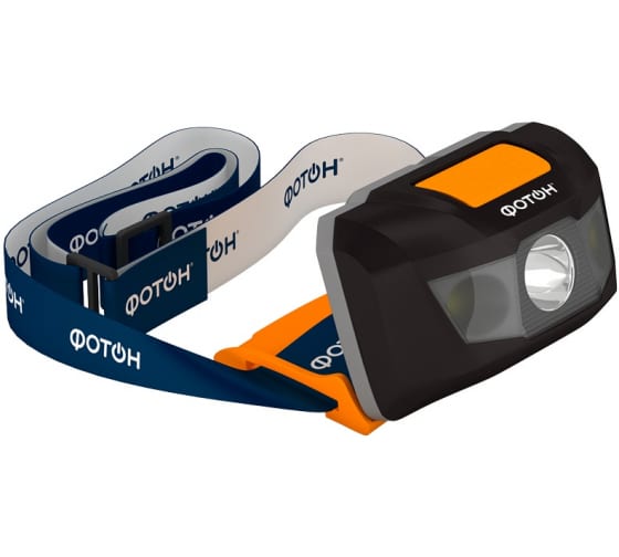 Фонарь налобный светодиод.ФОТОН SH-500 1W (3хААА  в компл)