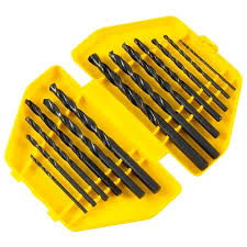 Набор сверл по металу,13 предметов пластмассовый короб (Hobbi)