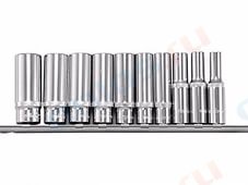 Набор головок 1/4" 17пр. 6 гр. 4-13 мм АвтоДело 39917