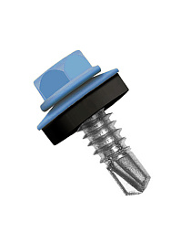 Саморез 5,5*25 кровельный RAL 5015 небесно-синий