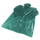 Плащ-дождевик полиэтиленовый на липучке 50мкр