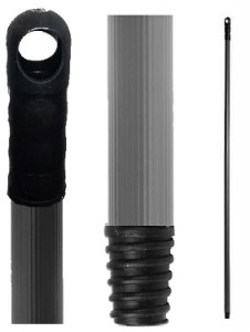 Черенок (рукоятка) Bali 110см d=2,2см, пластик/металл, антрацит  IDIland