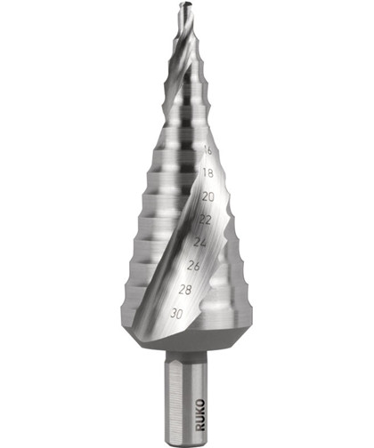 Сверло 6-30 ступенчатое по металлу 13 ступеней