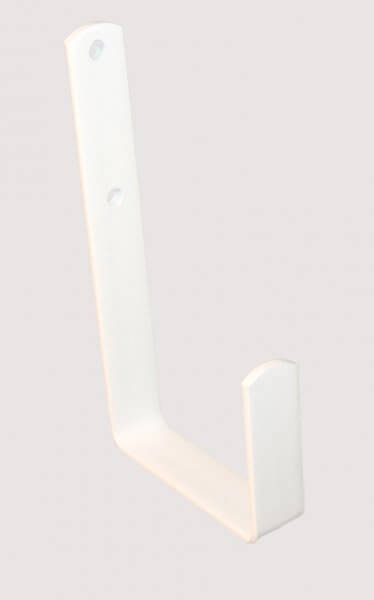 Держатель 120*160*20*70*4,0 мм универсальный, настенный, белый