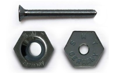 Комплект механического профилированного соединения ленты "SMT-VINT" (200 шт. соединителей+бита)