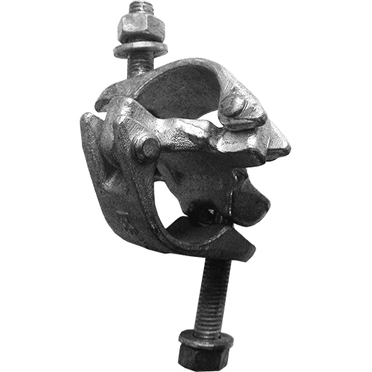 Неповоротный хомут (глухой) 48мм*48мм оцинкованный Double Couplers 