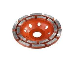 Чашка алмазная 180мм шлифовальная по бетону ЗУБР "МАСТЕР" сегментная двухрядная