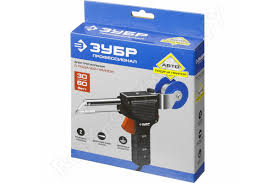 Паяльник с подачей припоя, 2 мощности (30Вт/60Вт ) ЗУБР "ПРОФЕССИОНАЛ"