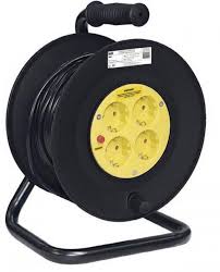 Удлинитель ВЕМ-250 ПВС 3х0,75 4гн. 30м, с/з2200Вт, термо катушка, Универсал 