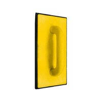 Терка 280*140*8мм резиновое покрытие с пластиковым основанием, накладка мягкая синтетическая резина