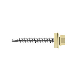 Саморез 4,8*70 кровельный RAL 1014 слоновая кость