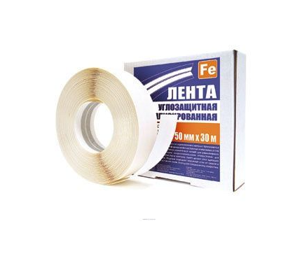 Лента 50мм*30м углоформирующая армированная металлом 4WALLS