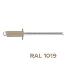 Заклепка 4,0*8 вытяжная ал/ст RAL1019