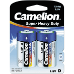 Батарейка Camelion SUPER BLUE R20/373 BL2 по 1 шт,