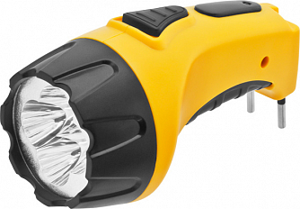 Фонарь ручной 4св/д.NPT-CP03-ACCU (акк.4V 500Ah) желт.вилка