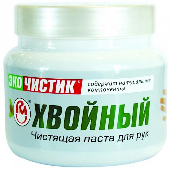 Средство для очистки рук Эко Чистик Хвойный,450мл.банка