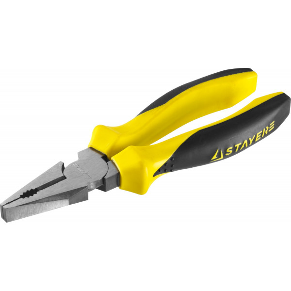 Плоскогубцы 180мм комбинированные эксцентриковое расположение шарнира STAYER PROTech