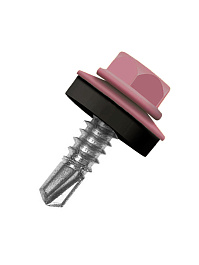 Саморез 5,5*19 кровельный RAL 3031 восточный красный