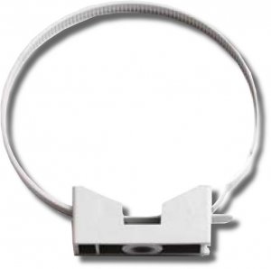 Держатель с хомутиком, д.25-63 мм