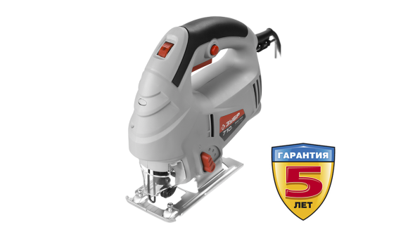 Лобзик электрический ЗУБР Л-710-80,3-х позиц.маятниковый ход,сталь 10мм,дерево 80мм,710 Вт