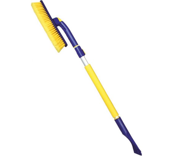 Щетка для снега со скребком телескопич.  91-130 см поворотная Goodyear GY000207