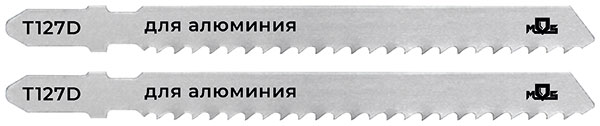 Полотно T127D эл/лобзика  по алюминию и пластику,100мм  2шт HSS
