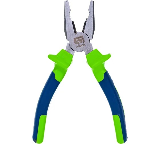 Плоскогубцы 180мм, двухкомпонентные рукоятки Сибртех