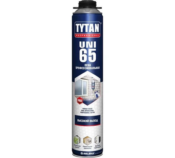 Пена профессиональная 65 UNI Tytan Professional 750 мл