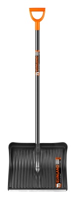 Лопата снеговая 490*410*1500 алюминиевая планка, деревянный черенок "Finland"