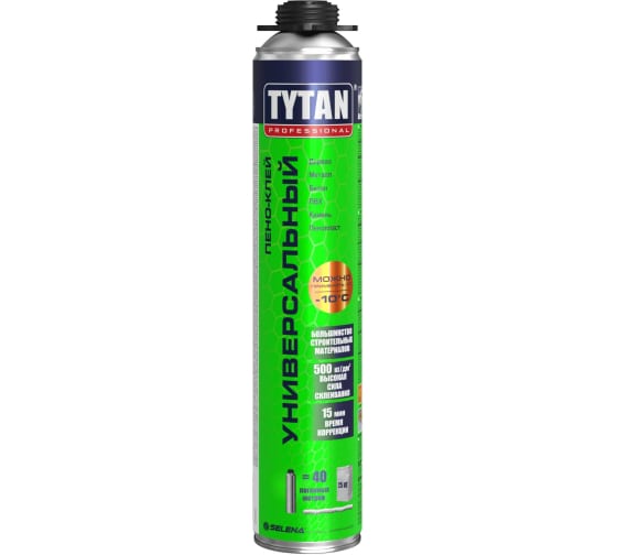 Пено-Клей строит., универс.,bond GUN всесезон-й Tytan Professional 750 мл.
