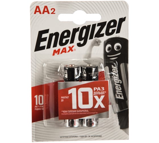 Батарейка Energizer Alkaline Power Е91/АА BР4 (4 шт уп)