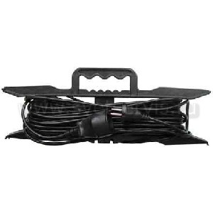 Удлинитель 40м 3*0,75 1роз.10А ПВС земля,шторки,защ.крвшка,литая вилка