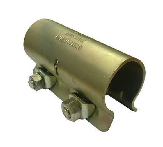 Хомут стыковочный наружный 48мм оцинкованный Sleeve Couplers 