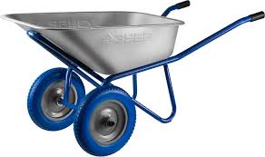 Тачка строительная ЗУБР ПРОФЕССИОНАЛ двухколесная 110л