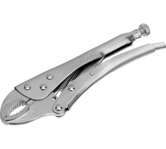 Зажим SPARTA 250 мм, полукруглый захват