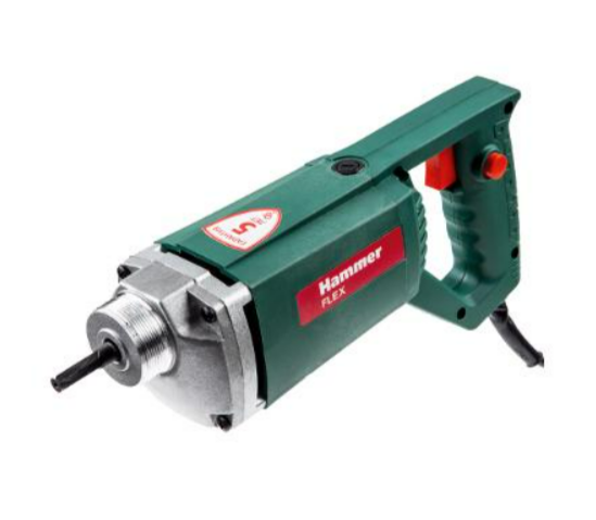 Вибратор глубинный Hammer Flex VBR1100 1100Вт 4000об/мин + вал 1 метр