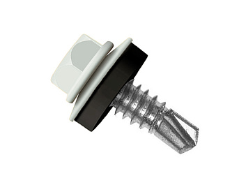 Саморез 4,8*29 кровельный RAL 7047 телегрей 4