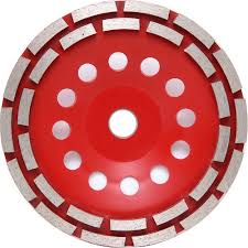 Чашка алмазная 230 двухрядная по бетону  TCW257