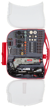 Гравер электрический + набор насадок, 130Вт, 8000-30000 об/мин, ЗУБР