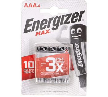 Батарейка Energizer Alkaline Power LR03/286 BL4(4 шт уп)