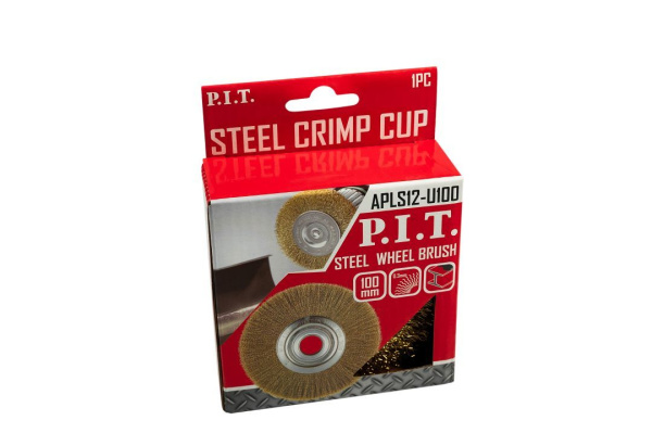 Щетка дисковая P.I.T. 100x0,3мм посадочное 22,2 мм(APLS12-U100)