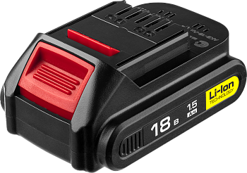 Аккумуляторная батарея Li-Ion, 18 В, M2, МАСТЕР ЗУБР